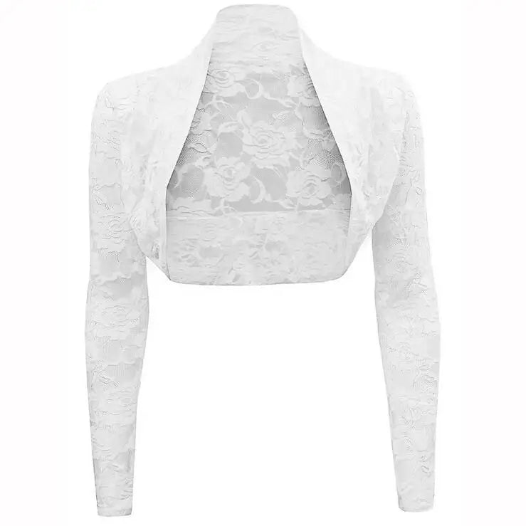Vintage Long Sleeve Floral Lace