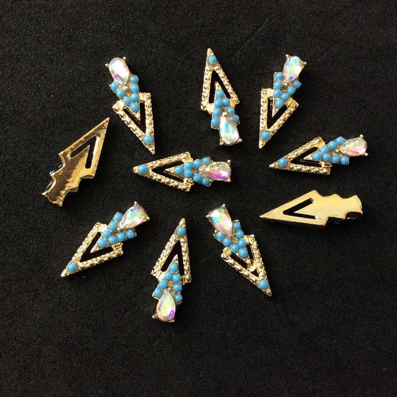 10pcs Nail Crystal Charms