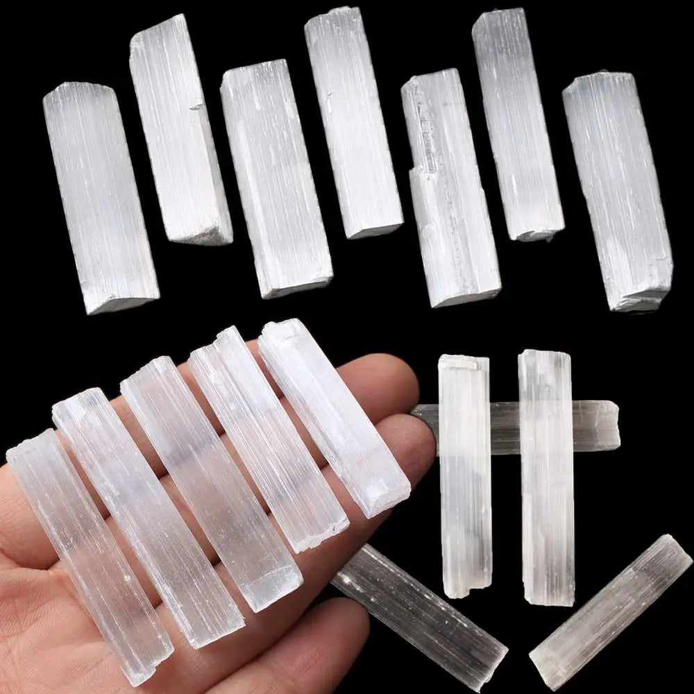 Natural Gypsum Sticks - Selenite Wand