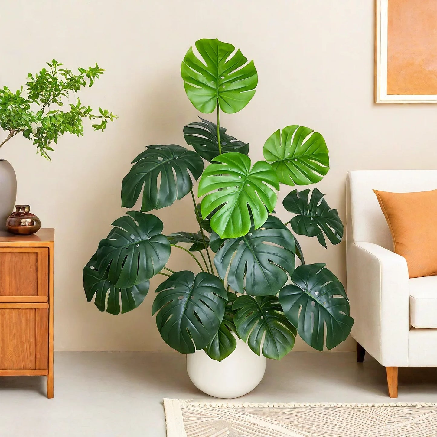 Monstera Plant Plastic