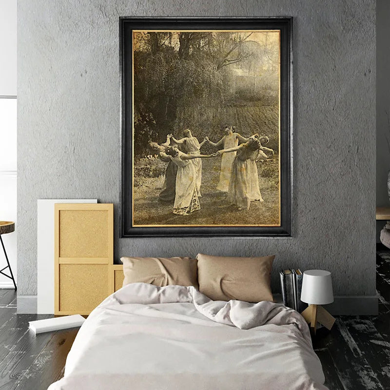 The Circle of Dancing Witches Poster