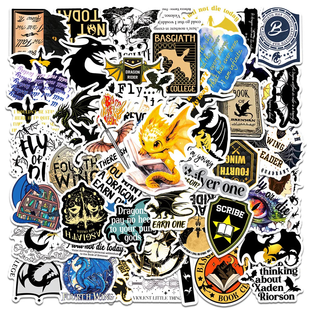 Fourth Wing Stickers