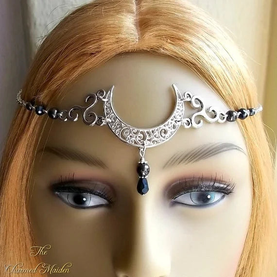 Moon & Triskele Headpiece