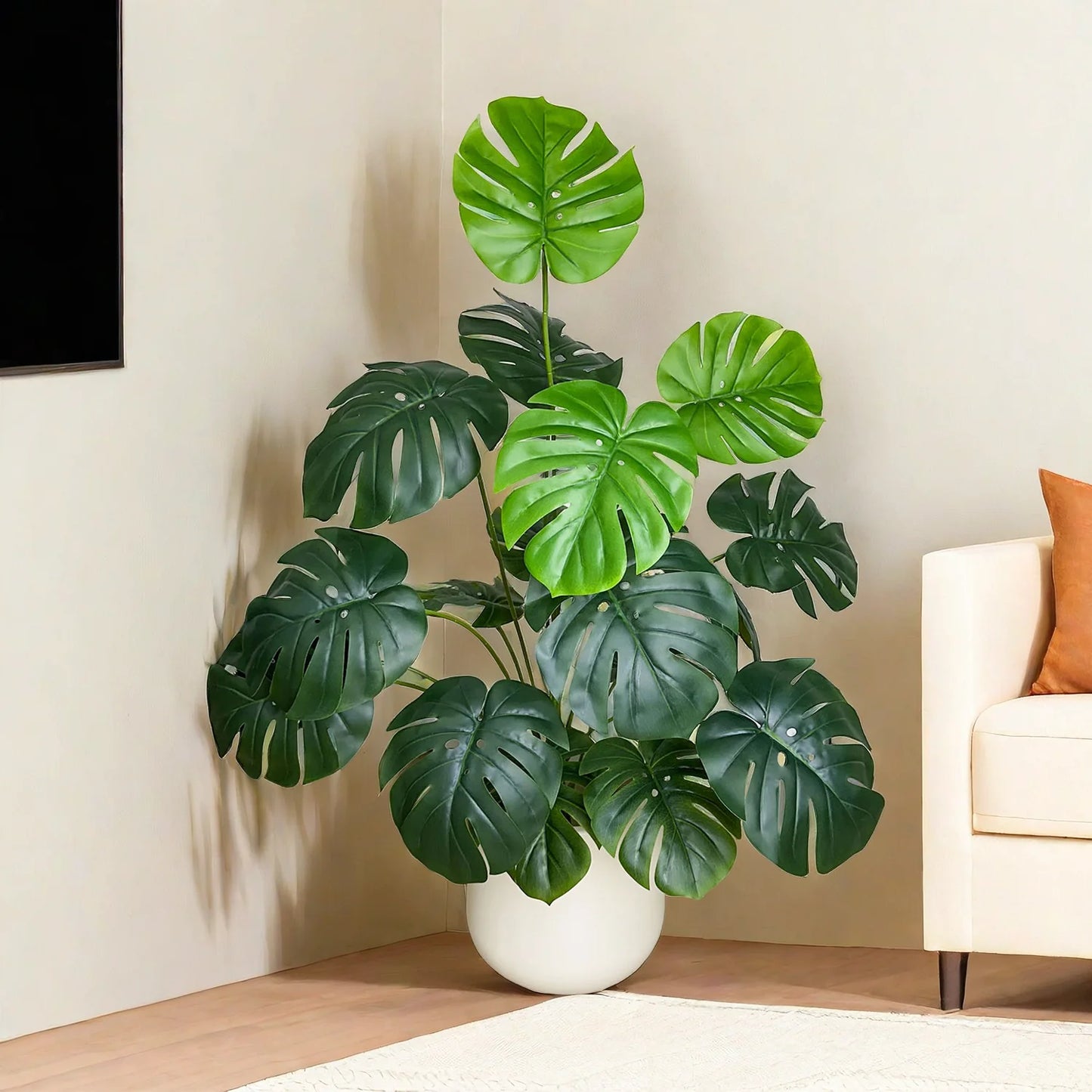 Monstera Plant Plastic