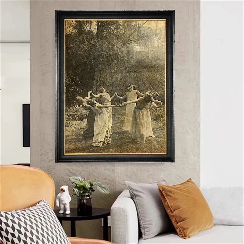 The Circle of Dancing Witches Poster