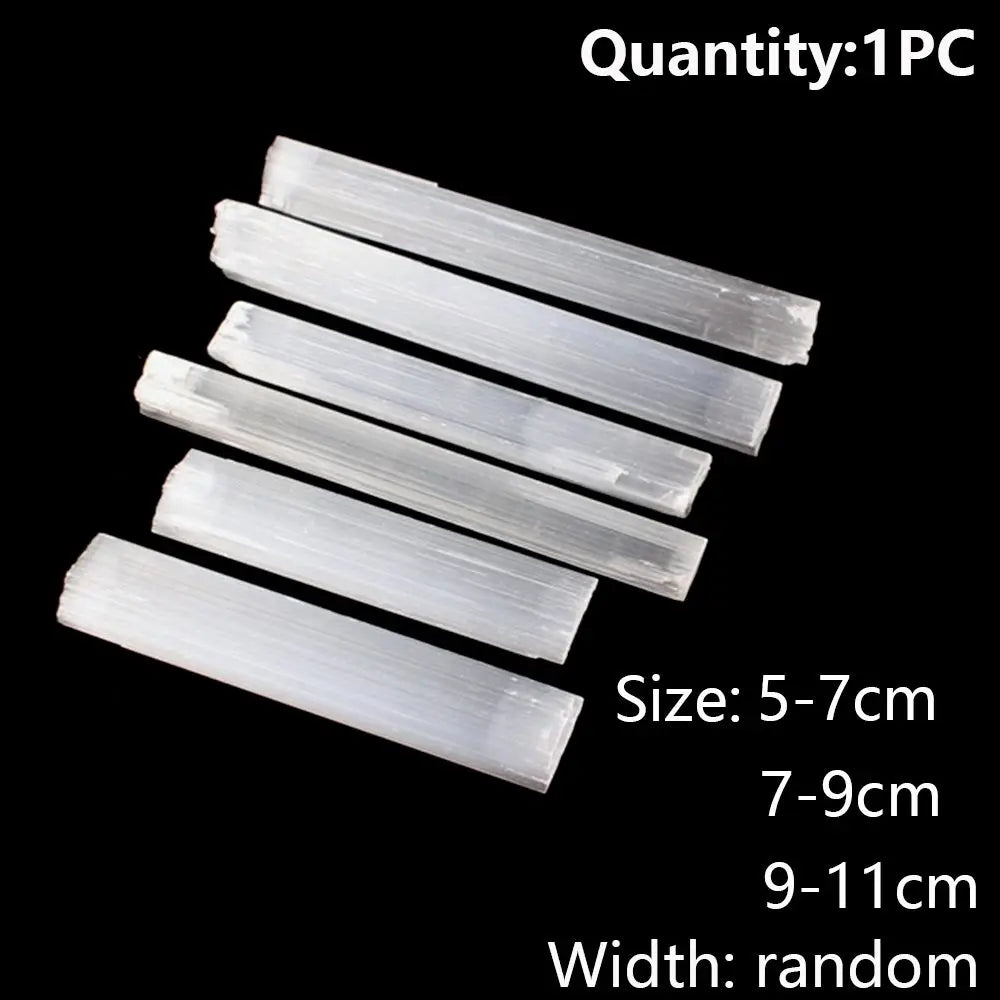 Natural Gypsum Sticks - Selenite Wand