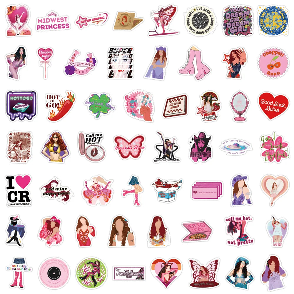 10/30/55PCS Chappell Roan  Stickers