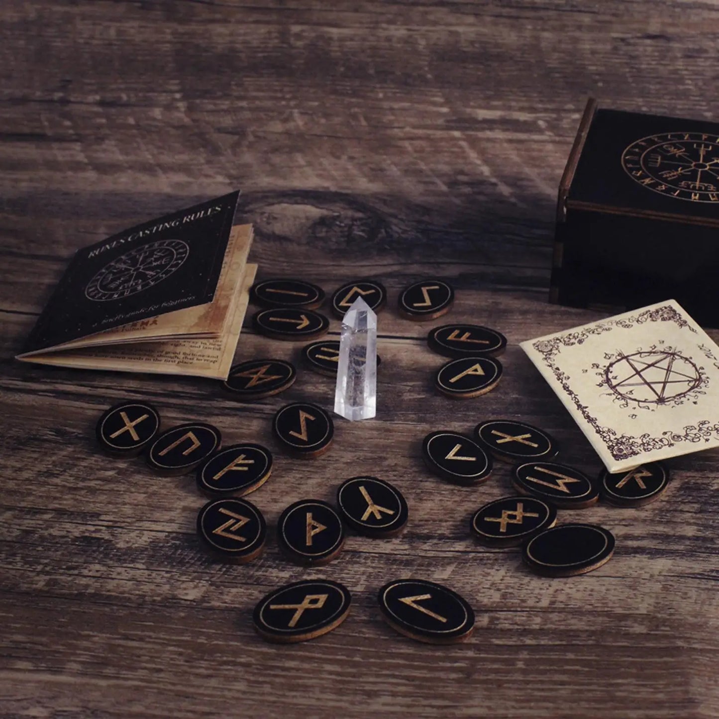 Wooden Runes