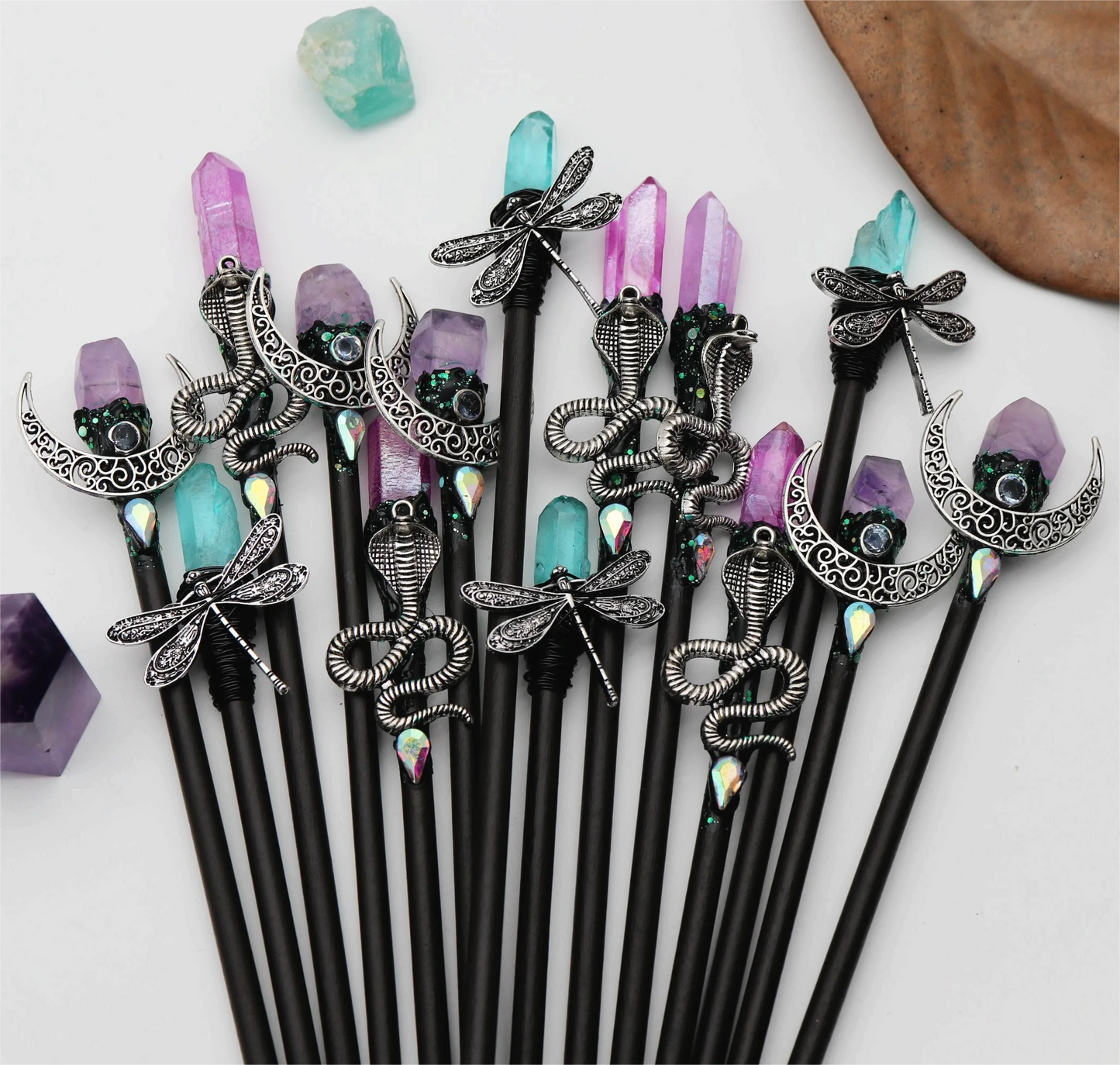 Crystal Hairpin Collection