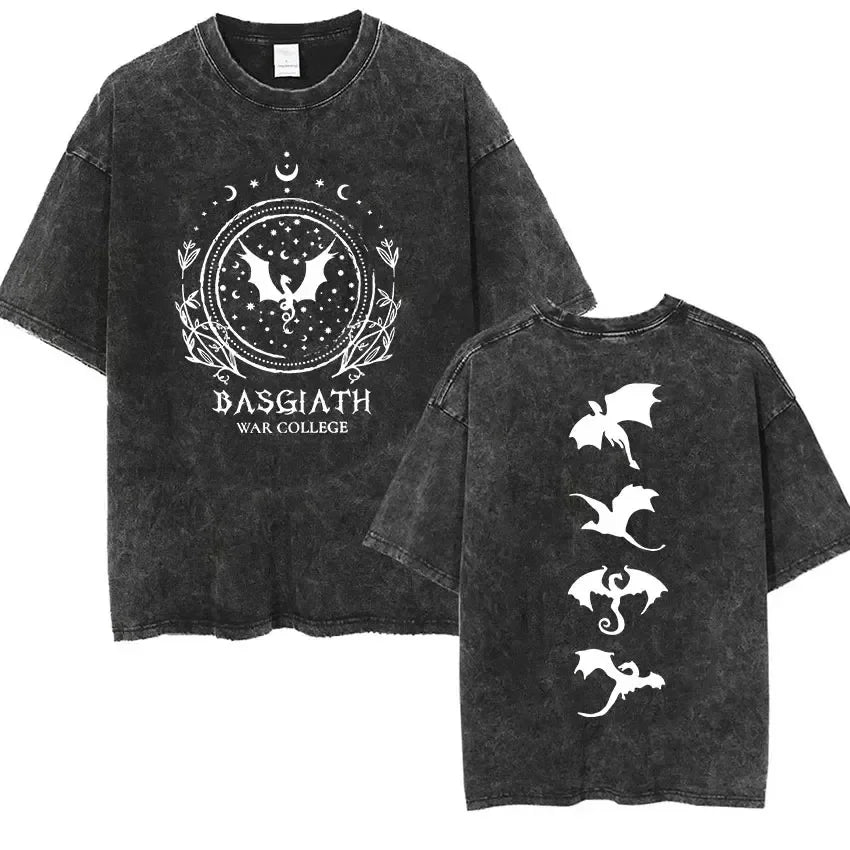 Fourth Winged Retro Washed T-Shirt