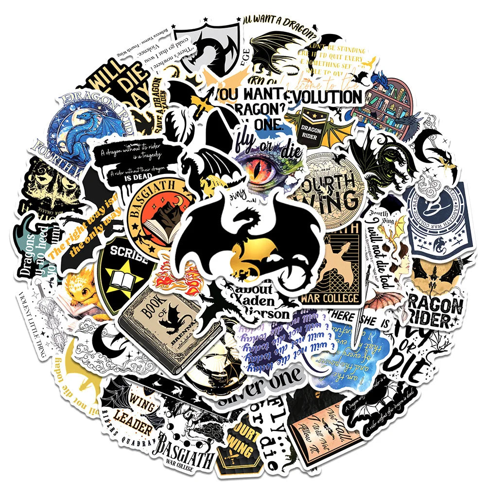 Fourth Wing Stickers