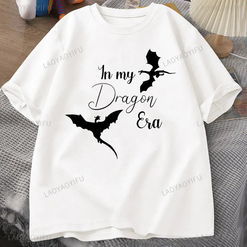 Fourth Wing Basgiath War College Printed T-shirt