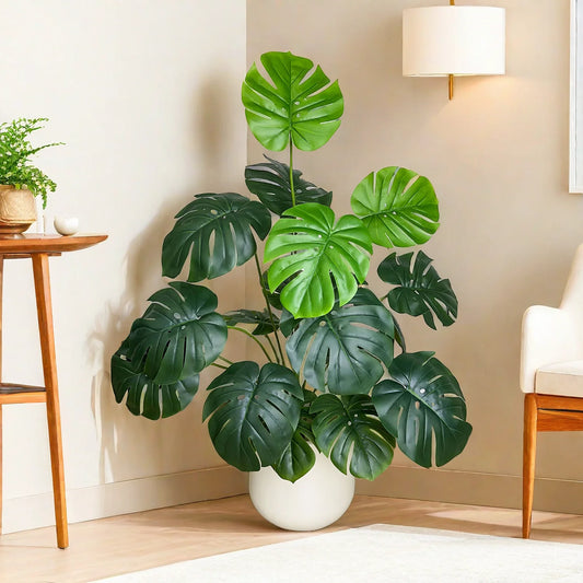 Monstera Plant Plastic