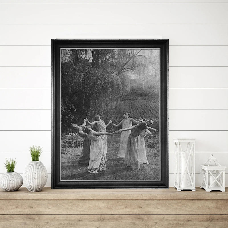 The Circle of Dancing Witches Poster